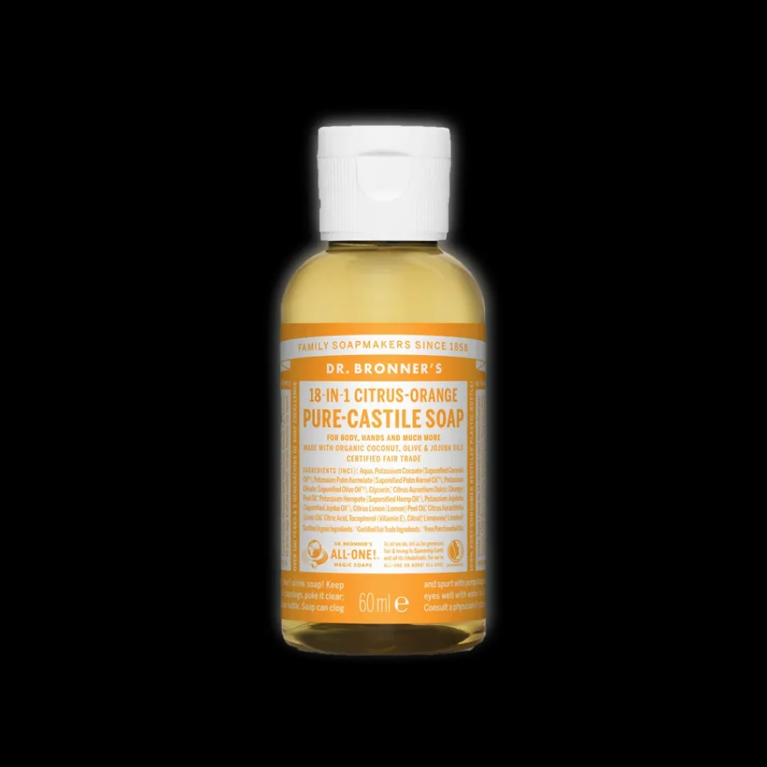 Geles De Ducha<Dr Bronner's Pure Castile Liquid Soap - 60ml