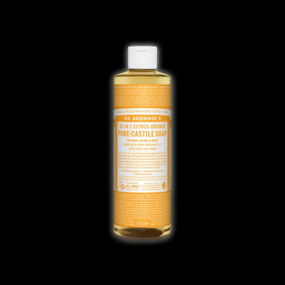 Geles De Ducha<Dr Bronner's Pure Castile Liquid Soap - 475ml