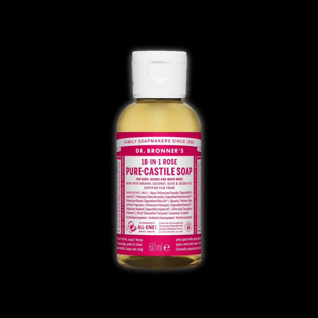 Geles De Ducha<Dr Bronner's Pure Castile Liquid Soap - 60ml