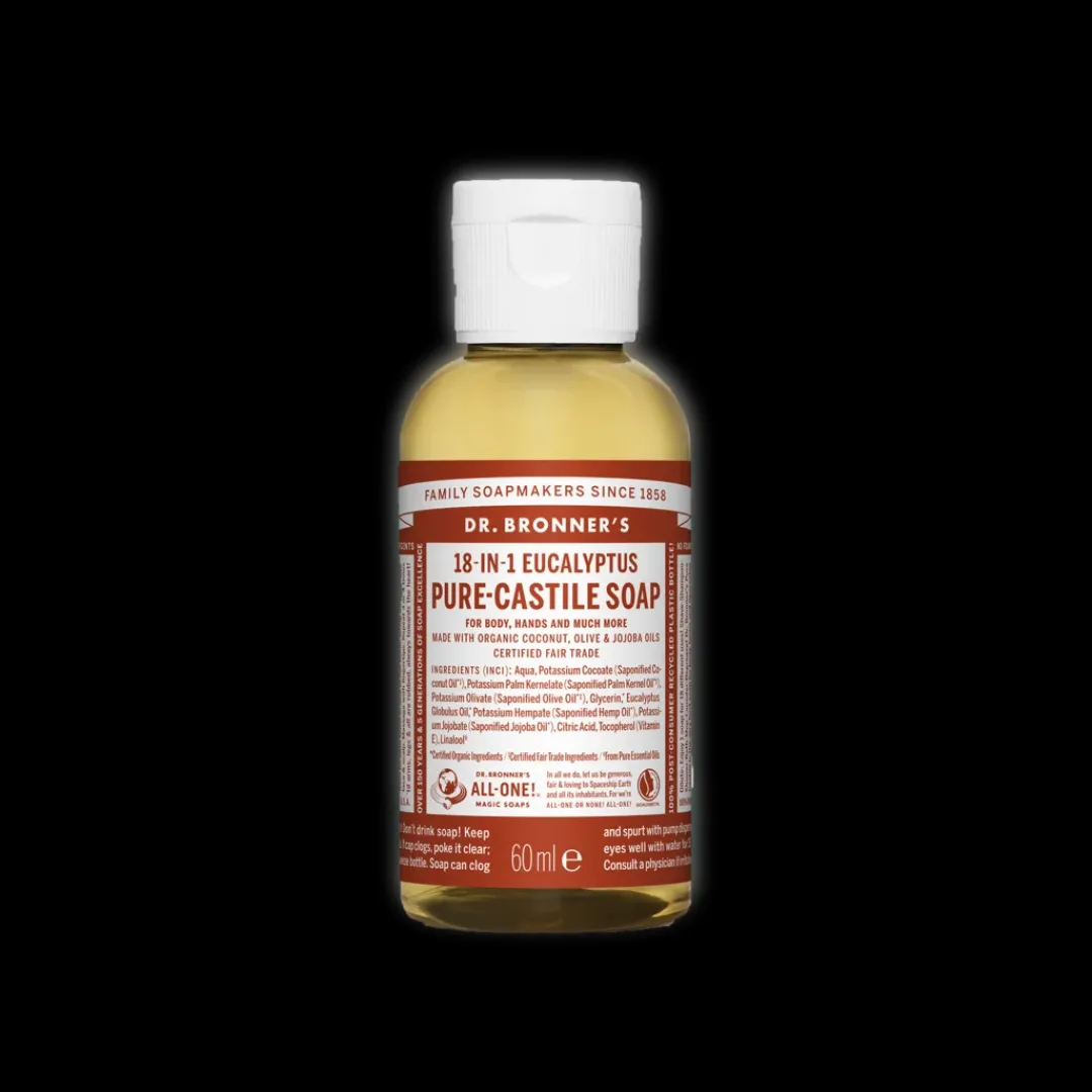 Geles De Ducha<Dr Bronner's Pure Castile Liquid Soap - 60ml