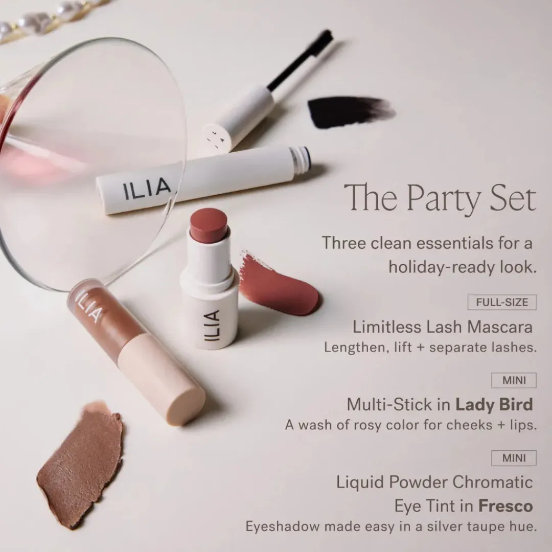 Coloretes, Iluminadores Y Bronceadores | Ojos Y Cejas<ILIA Beauty The Party Set